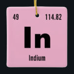 Erstellen Sie Ihre eigene Periodic-Tabelle der Ele Keramikornament<br><div class="desc">Passen Sie diese lustige Chemie periodische Tabelle der Elemente Ziervorlage. Geben Sie Ihr Lieblingselement ein oder erstellen Sie Ihr eigenes! Ändern Sie den chemischen Elementnamen, das Symbol, die Atomzahl und die Atommasse. Klicken Sie auf Anpassen, um die Hintergrundfarbe zu ändern oder weitere Änderungen vorzunehmen. Eine ausgezeichnete Geschenkidee für Chemiker, Wissenschaftler...</div>
