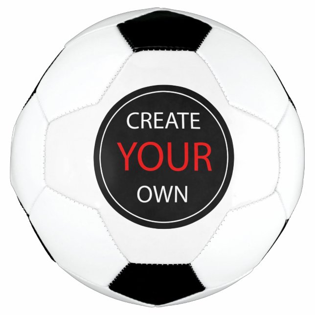 Erstellen Sie Ihre eigene - Personalisiert, marken Fußball (Vorderseite)