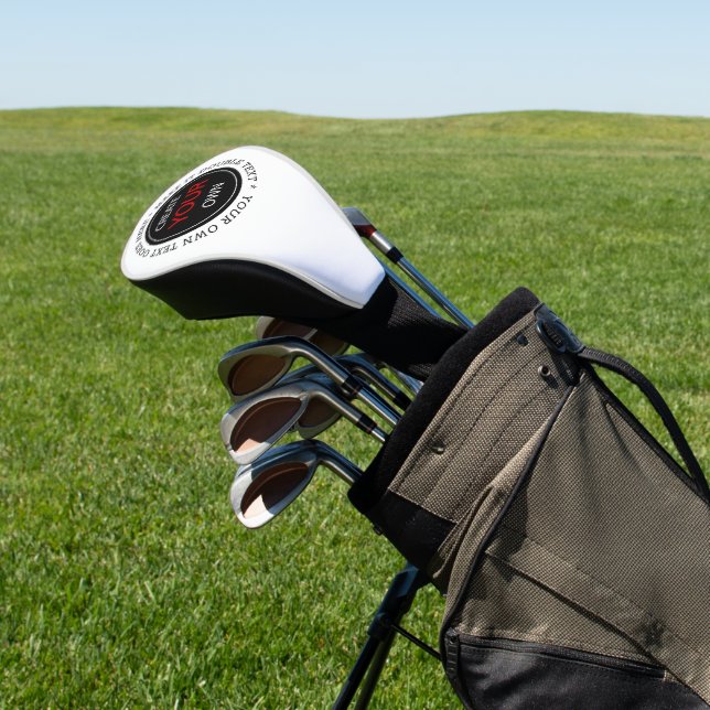 Erstellen Sie Ihre eigene - Personalisiert, marken Golf Headcover (In SItu)
