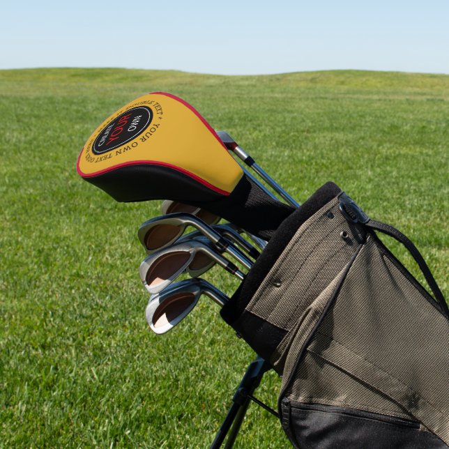 Erstellen Sie Ihre eigene - Personalisiert, marken Golf Headcover (In SItu)