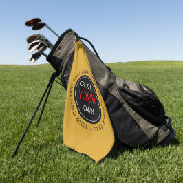 Erstellen Sie Ihre eigene - Personalisiert, marken Golfhandtuch