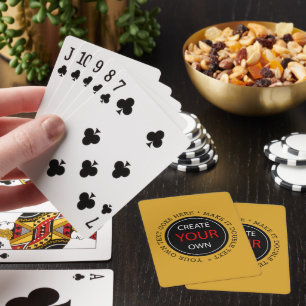 Erstellen Sie Ihre eigene - Personalisiert, marken Spielkarten