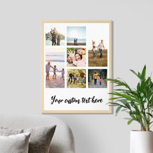 Erstellen Sie Ihre eigene Personalisierte 7-FotoCo Poster
