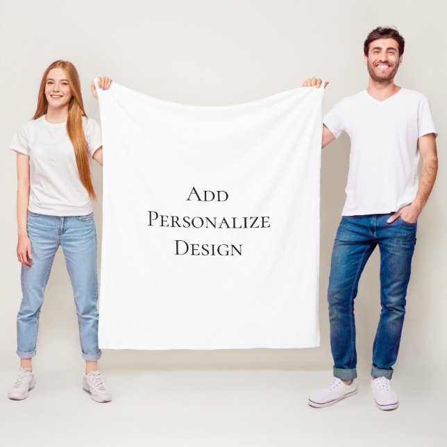 Erstellen Sie Ihre eigene personalisierte benutzer Fleecedecke (Beispiel)