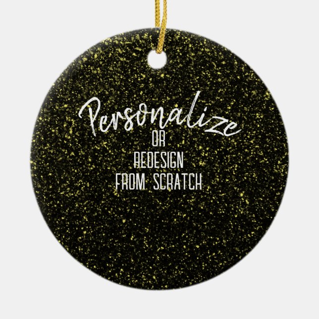 Erstellen Sie Ihre eigene Personalisierte Benutzer Keramik Ornament (Vorne)