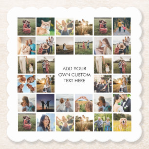 Erstellen Sie Ihre eigene Personalisierte FotoColl Untersetzer