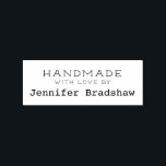 Erstellen Sie Ihre eigene Personalisierte Handarbe Gummistempel<br><div class="desc">Für alle Ihre handgefertigten Kunstwerke Gummi Briefmarke.</div>