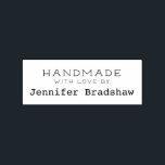 Erstellen Sie Ihre eigene Personalisierte Handarbe Gummistempel<br><div class="desc">Für alle Ihre handgefertigten Kunstwerke Gummi Briefmarke.</div>