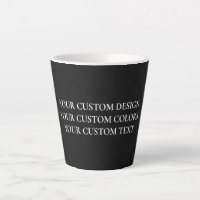 Erstellen Sie Ihre eigene Personalisierte Latte-Ta