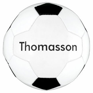 Erstellen Sie Ihre eigene Personalisierte Minimali Fußball