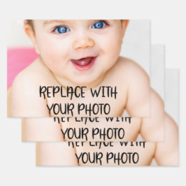 Erstellen Sie Ihre eigene Personalisierte Vorlage Geschenkpapier Set