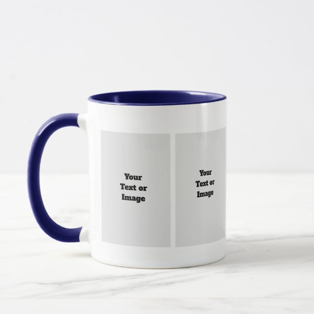 Erstellen Sie Ihre eigene Personalisierte Zwei-Fot Tasse (Links)