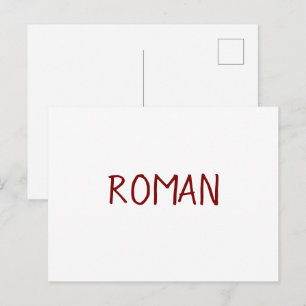 Erstellen Sie Ihre eigene Porträt-Weihnachtskarte Postkarte