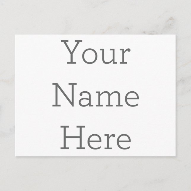 Postkarte, Größe: Standard Postkarte, Papier: Signature-Matt, Umschläge: Keine (Vorderseite)