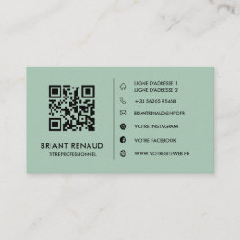 Erstellen Sie Ihre eigene QR-Visitenkarte Visitenkarte