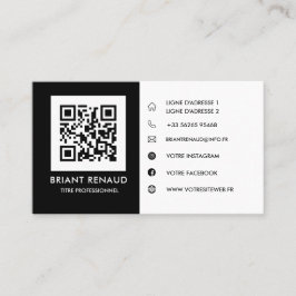 Erstellen Sie Ihre eigene QR-Visitenkarte Visitenkarte