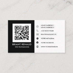 Erstellen Sie Ihre eigene QR-Visitenkarte Visitenkarte