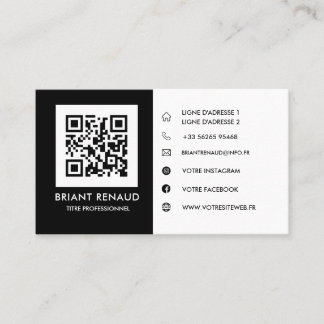 Erstellen Sie Ihre eigene QR-Visitenkarte Visitenkarte