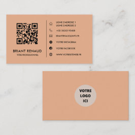 Erstellen Sie Ihre eigene QR-Visitenkarte Visitenkarte