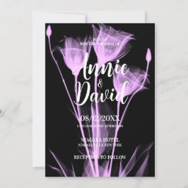 Erstellen Sie Ihre eigene Ray Blume Trio Hochzeit Einladung