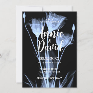 Erstellen Sie Ihre eigene Ray Blume Trio Hochzeit Einladung