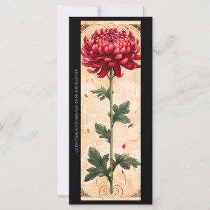 Erstellen Sie Ihre eigene Red Chrysanthemum Leseze