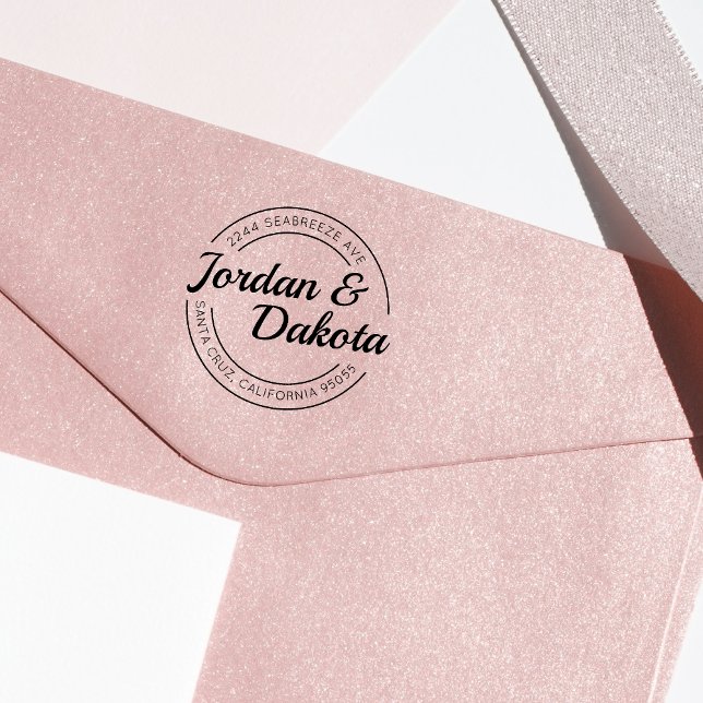 Erstellen Sie Ihre eigene Retro-Rücksendeadresse Gummistempel (Von Creator hochgeladen)