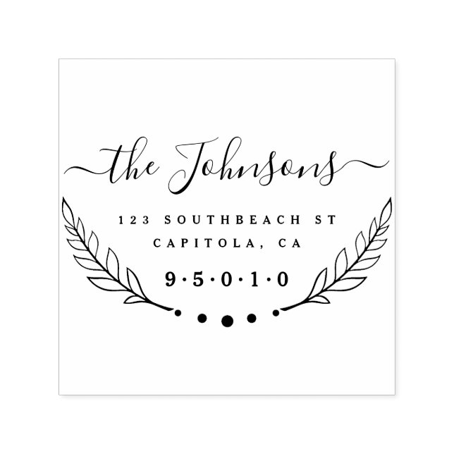 Erstellen Sie Ihre eigene Rücksendeadresse für den Permastempel (Design)