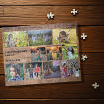 Erstellen Sie Ihre eigene rustikale Familienkollek<br><div class="desc">Machen Sie sich Ihr schönstes Foto Kollektion Puzzle.
Familienname,  Foto Collage Puzzle Sie können personalisieren und Ihre schönsten Fotos hinzufügen. Großer Spaß !</div>