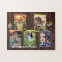 Erstellen Sie Ihre eigene rustikale Holz Familie F