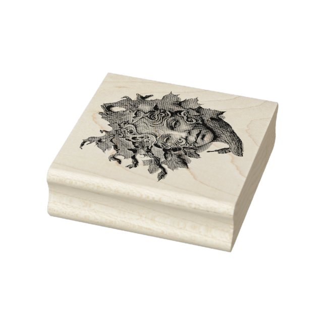 Erstellen Sie Ihre eigene schöne Golden Dryade Gummistempel (Stempel)