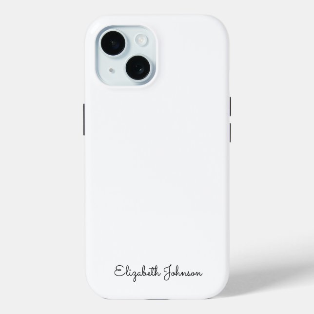 Erstellen Sie Ihre eigene Signatur Personalisiert Case-Mate iPhone Hülle (Rückseite)