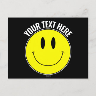 Erstellen Sie Ihre eigene Smilie Smile Postkarte
