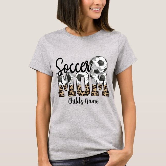 Erstellen Sie Ihre eigene Soccer-Mama T-Shirt (Vorderseite)