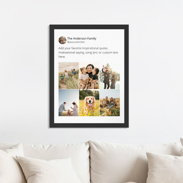 Erstellen Sie Ihre eigene Social Media-FotoCollage Poster (Von Creator hochgeladen)