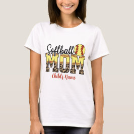 Erstellen Sie Ihre eigene Softball-Mama T-Shirt