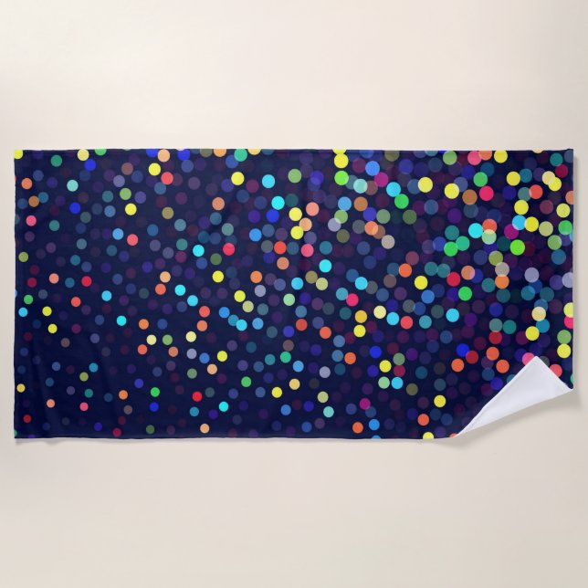 Erstellen Sie Ihre eigene solide Farbe einfach | T Strandtuch (Vorderseite)