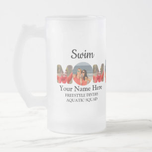 Erstellen Sie Ihre eigene sportliche Mutter Foto C Mattglas Bierglas