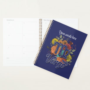 Erstellen Sie Ihre eigene Starflora Virgo Zodiac Planer