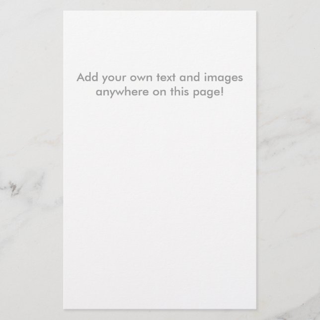 Erstellen Sie Ihre eigene Stationierung Briefpapier (Vorderseite)