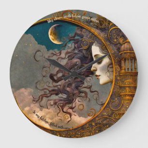 Erstellen Sie Ihre eigene Steamphandin auf dem Mon Große Wanduhr