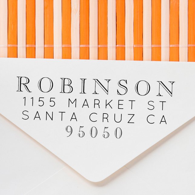 Erstellen Sie Ihre eigene stilvolle Nachname-Rücks Permastempel (Von Creator hochgeladen)