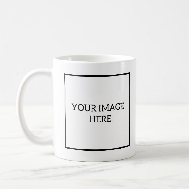 Erstellen Sie Ihre eigene Tasse - 2 quadratische B (Links)