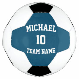 Erstellen Sie Ihre eigene Teamname-Nummer Fußball