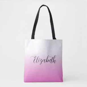Erstellen Sie Ihre eigene Typografie Name Stilvoll Tasche