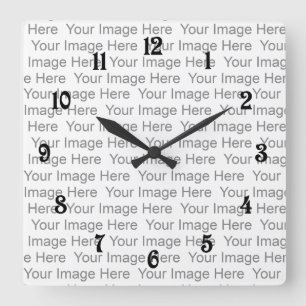 Erstellen Sie Ihre eigene Uhr mit Zahlen