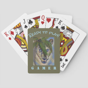 Erstellen Sie Ihre eigene Uni Gamester Leopard Tig Spielkarten