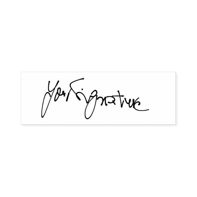 Erstellen Sie Ihre eigene Unterschrift Permastempel (Design)