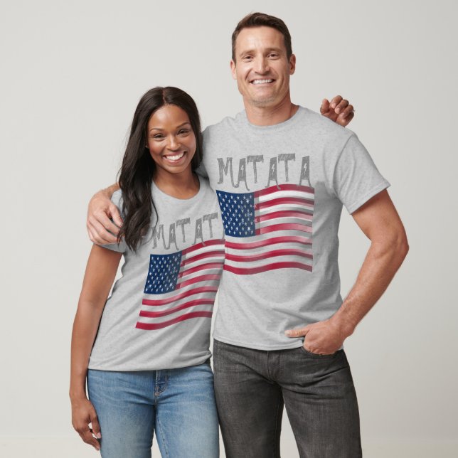 Erstellen Sie Ihre eigene USA Hakuna Matata T-Shirt (Unisex)