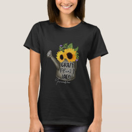 Erstellen Sie Ihre eigene verrückte Pflanze Lady T-Shirt